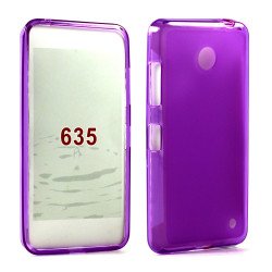 Nokia Lumia 635 TPU Gel Case (Purple)